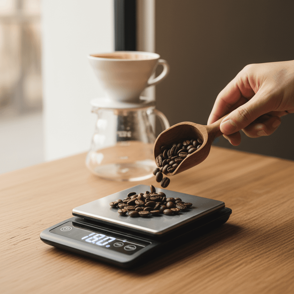 Coffee cupping session